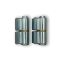 Zinc Plated Weld-On Shackle Hinges - Silver, 20mm Pin, 600kg - Pair