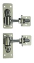 Swing gate Adjustable Gudgeon & Trunnion hinge 90mm long- 16mm Rod - / Pair
