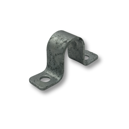 Swing Gate Hot Dip Galvanized Pipe Hinge Strap (Loose Fit, 20NB) - Strap Part Only