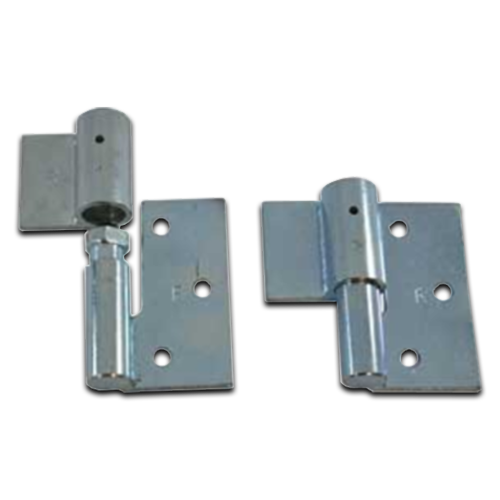 Swing gate Steel Zinc Weld to Screw hinge 19mm Lockable RH / pair