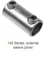 Tigerclamp 149 D48 External Sleeve Joint series, fit 40NB pipe (48mm OD)