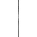Twist Bar for wrought iron gate size  20x20mm - 900mm long