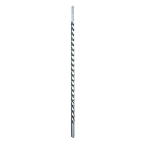 Twist Bar for wrought iron gate size 14x14mm - 1000mm long 600mm Twist  Zinc plate