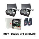 240V Double BFT Eli BTA40 Underground Motor - Complete Kit