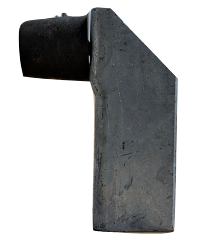 Weld-On Gate Stopper - Heavy-Duty 132mm Height