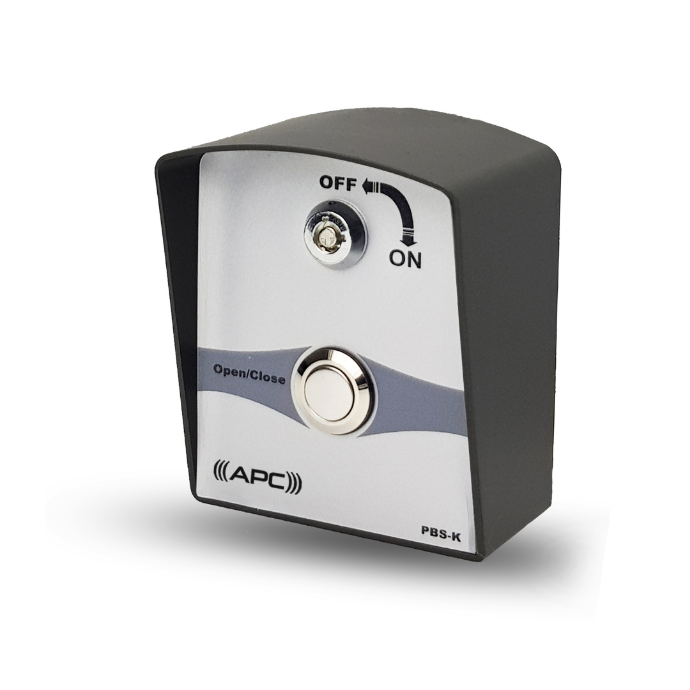 APC Wired Key Switch with Single Push Button and Key - Versatile Access Control Solution