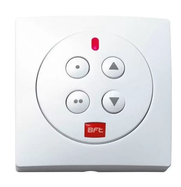 Wall-Mounted Wireless Push Button BFT: Ideal for Sliding & Swing Gates/Garage Door Openers