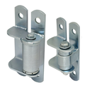 D&D Steel Self Closing BadAss Bolt-on Face Mount Hinge Set - Zinc Finish, Up To 140kg - Set