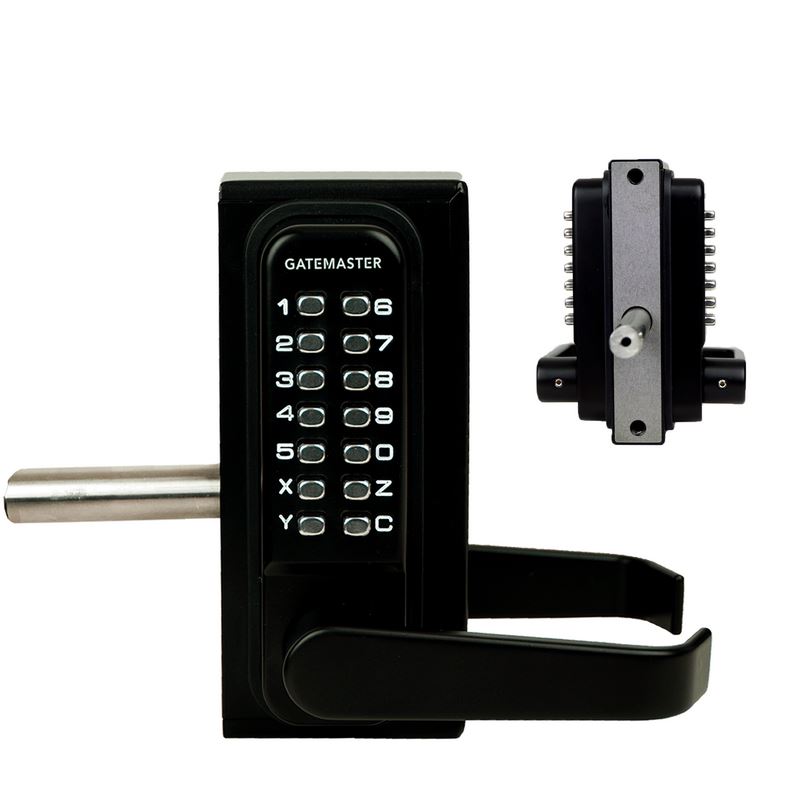 Gatemaster Super Digital Lock Double Sided Keypad to fit 10-30 mm gate frame with Lever handle
