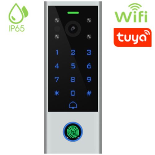 Waterproof Fingerprint Video Intercom Access Keypad