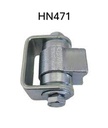 Zinc Plated Steel Weld-On Bearing Hinge , Up To 450kg - Each