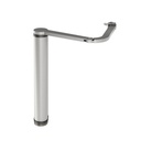 Locinox VENUS Motorised Gate Closer with Articulated Arm for Pesdestrian Swing Gates - Silver