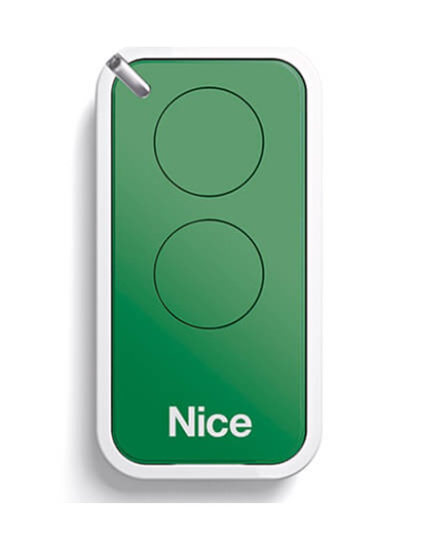 Genuine NICE ERA INTI 2 Button Remote (Green Color) Garage Door / Gate Remote