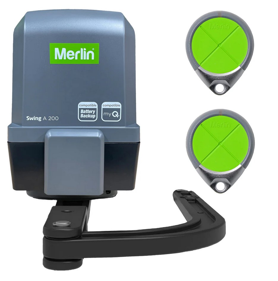 Merlin Swing A 200 Articulated Arm Singe Swing Gate Opener