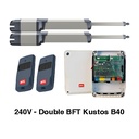 240V BFT Double Kustos B40 - Complete Kit