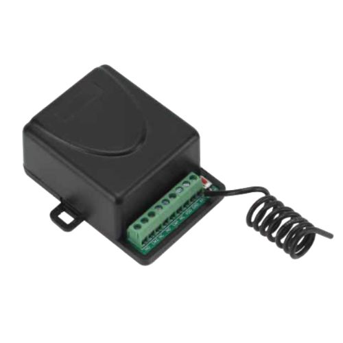 Universal Receiver 2 Channels - Fixed Code and Rolling Code 12-24V AC/DC