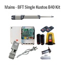Mains Voltage BFT Single Kustos B40 - Complete Kit