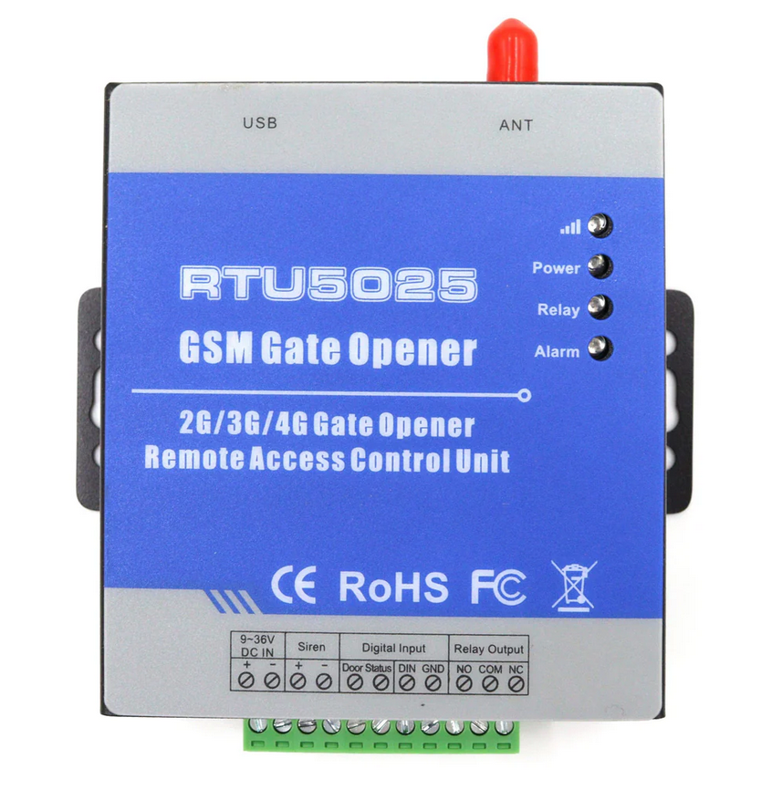 4G GSM GPRS RTU5025 - Gate Opener Relay Remote