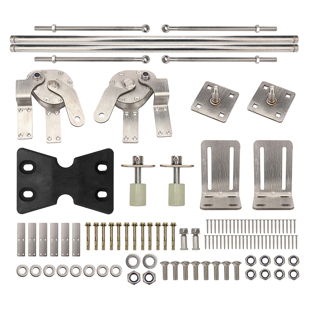 Trackless Bi-Folding Gate Hardware For Swing Gate 1m-1.6m One Leaf (Pull to Open)