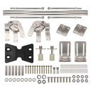 Trackless Bi-Folding Gate Hardware For Swing Gate 1m-1.6m One Leaf (Pull to Open)