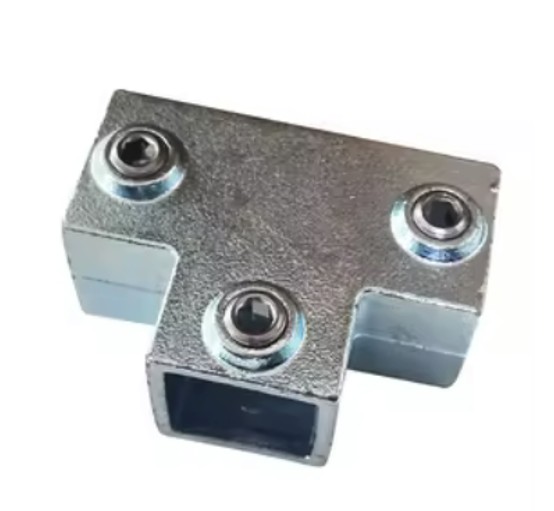 Tigerclamp Double Galvanised Connector Long TEE  Fit 40x40mm Tube