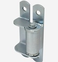 D&D Steel Self Closing BadAss Bolt-on Face Mount Hinge - Zinc Finish, Up To 140kg - Single