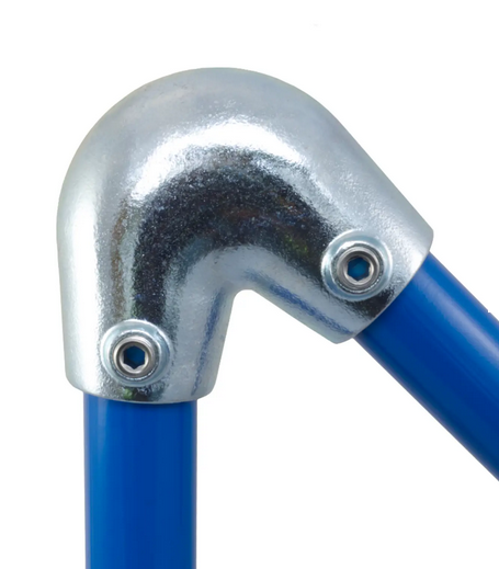 Tigerclamp 123 C42  Angle Elbow 40-70 Degrees, fit 32NB pipe (42mm OD)