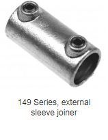Tigerclamp 149 B34 External Sleeve Joint series, fit 25NB pipe (34mm OD)