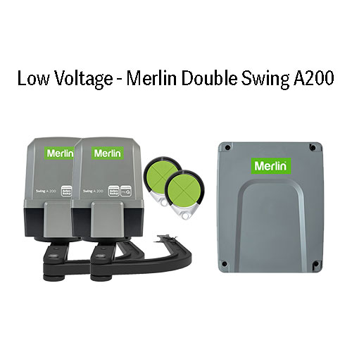 Low Voltage Merlin Double Swing A200 Articulated Arm Kit