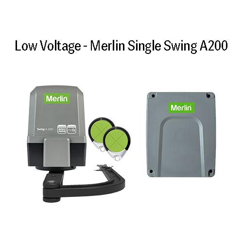 Low Voltage Merlin Swing A200 MGASK-LV Single Articulated Arm Kit