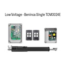 Low Voltage Beninca Single TOM3024E Kit