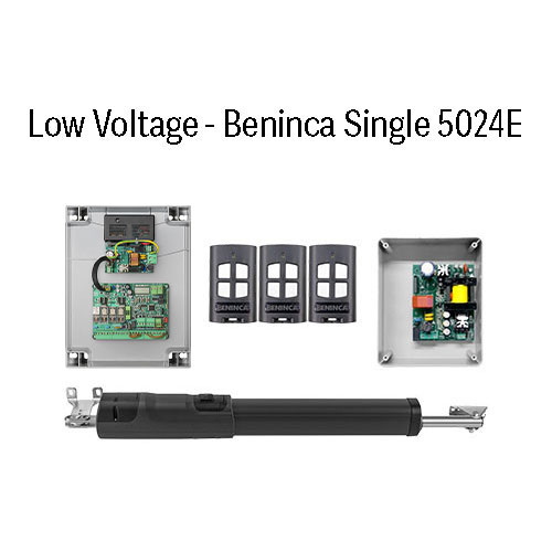 Low Voltage Beninca Single TOM5024E Kit