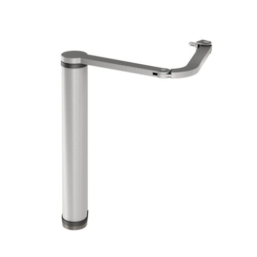 [GCHC103] Locinox VENUS Motorised Gate Closer with Articulated Arm for Pesdestrian Swing Gates - Silver