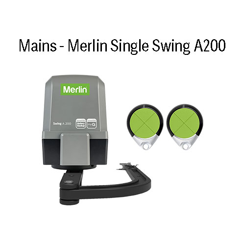 [MOT237MVK] Mains Voltage Merlin Single Swing A200 Articulated Arm Kit
