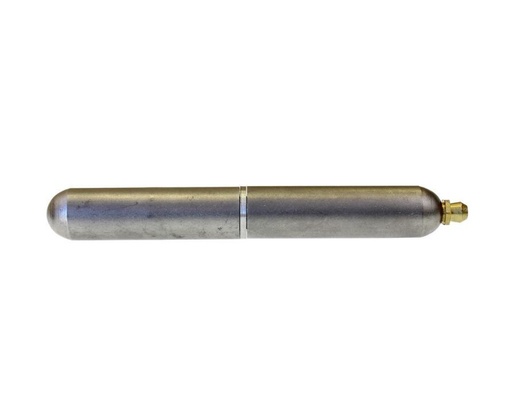 [HGHW193] Stainless Steel Weld-On Bullet Hinge - 120mm Length, 16mm Washer, 316 Marine Grade, Grease Nipple - Single