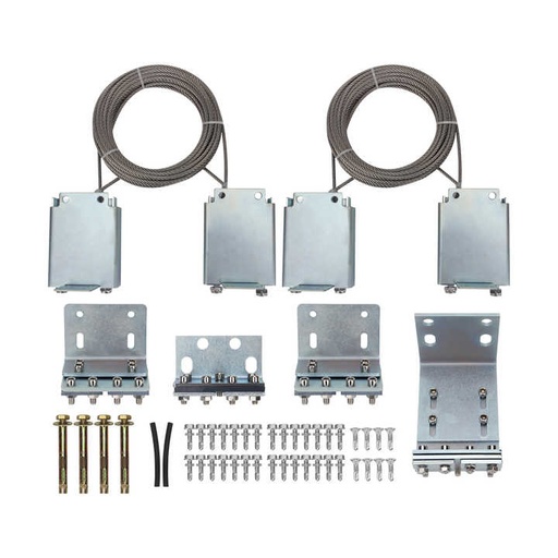 [Kit036] Heavy Duty Telescopic Sliding Gate 3 leaves up to 4.5M or 500kg Component  Kit Gate not included