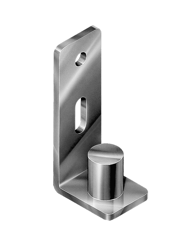 [HN100] Swing Gate Long Plate Bolt-On Bottom Pin, 20NB Inside Diametr