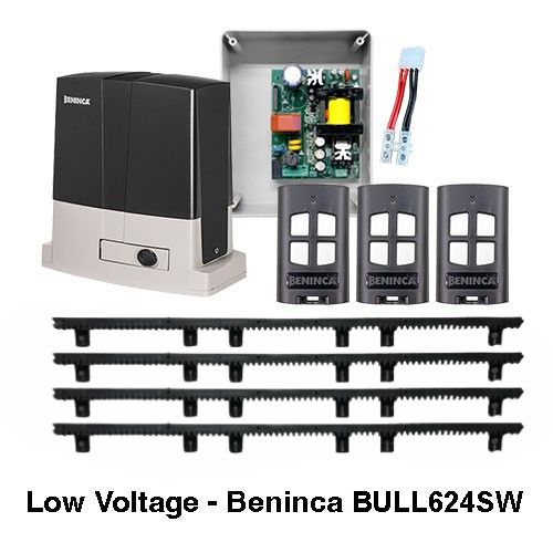 [GMSG705LVK] Low Voltage Beninca BULL624 SW 600kg Kit