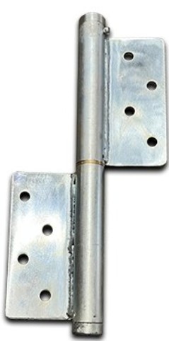 [HN885] Zinc Plated Screw to Screw Self Closing Hinge - Reversible, Up To 120kg - Single