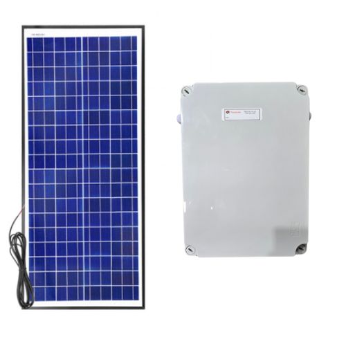 [SOL002] TigerTech 24V DC Solar Kit – Complete Kit with 24V 20Ah Lithium Batteries & 50W Solar Panel