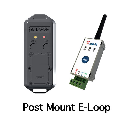 [ET338] Wireless Vehicle Detector Post Mount E-Loop (Exit Mode) Kit