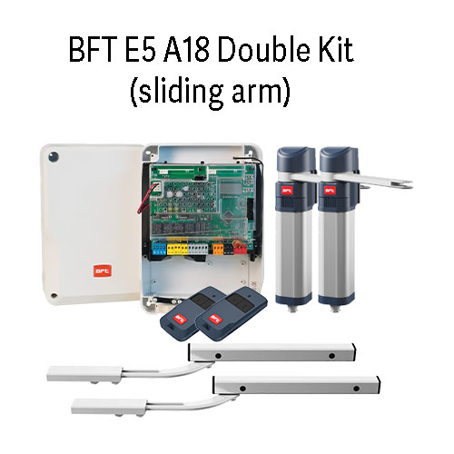 [MOT231] Mains Voltage BFT Double E5 BT A18 - Sliding Arm Kit