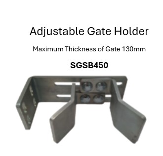 [SGSB450] Adjustable Sliding Gate Holder/Catcher for Gatesup to 130mm