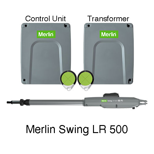 [MOT390] Merlin Swing LR 500 Single Rural Gate Opener