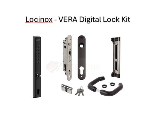 [FK560] Locinox - VERA Digital Wireless Access Control with Forty lock complete Kit for 40mm Frame-Black