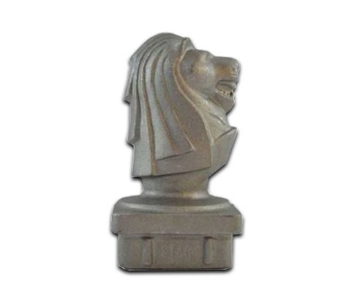 [MS944] Aluminium Lion Head Post Cap for  75x75 mm tube