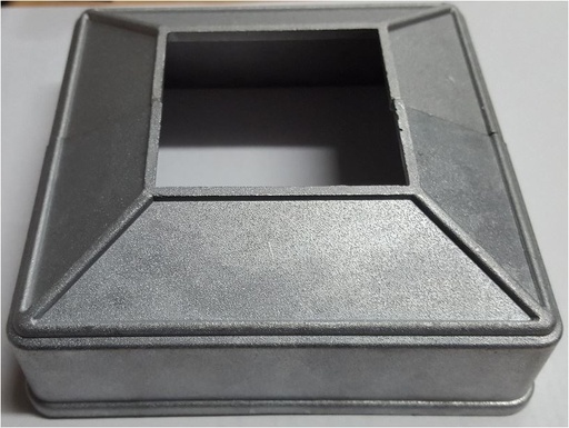 [SE722] Aluminium Post base Cover for post size 65x65mm Base 132x132mm