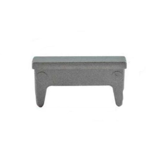 [CPAC430] Aluminium Rectangular End Cap tube insert for tube 50x10mm (1.2mm wall thickness)