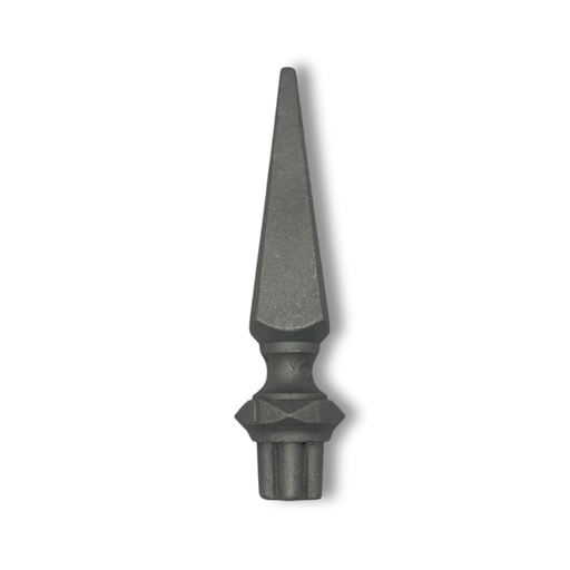 [MS754] Aluminium Fence Spear: Knight Male to fit inside 20mm Square Post