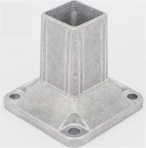 [SE205] Aluminium post base insert for post 50x50mm base 100x100mm